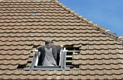 Pose de velux - Boeil Bezing